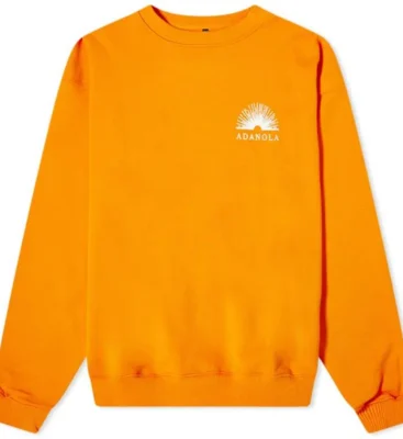 Adanola Orange Sweatshirt